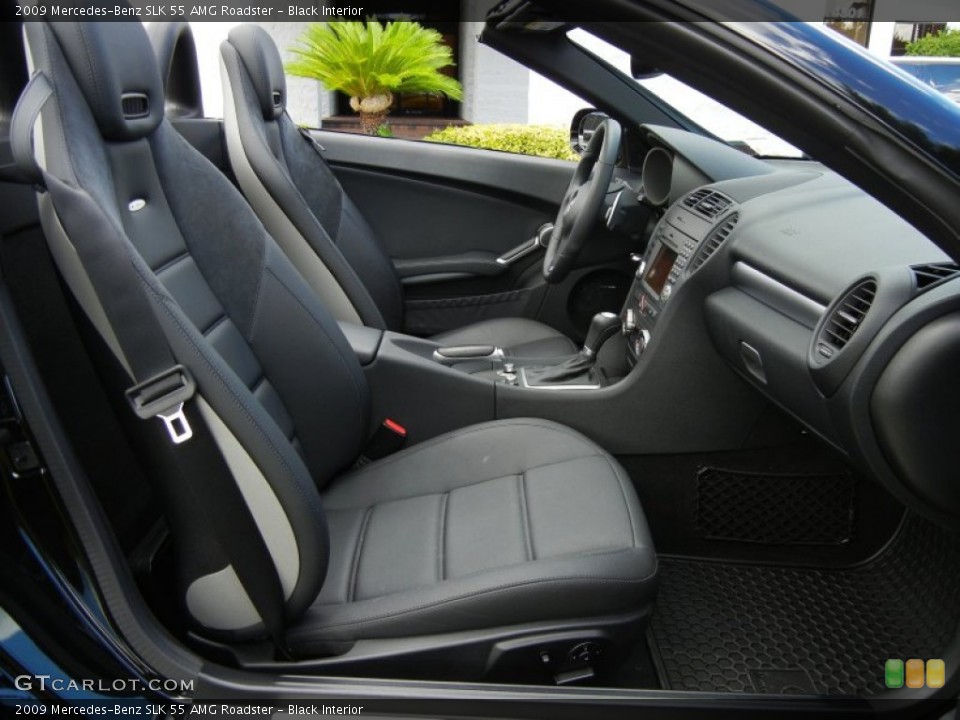Black Interior Photo for the 2009 Mercedes-Benz SLK 55 AMG Roadster #54527855