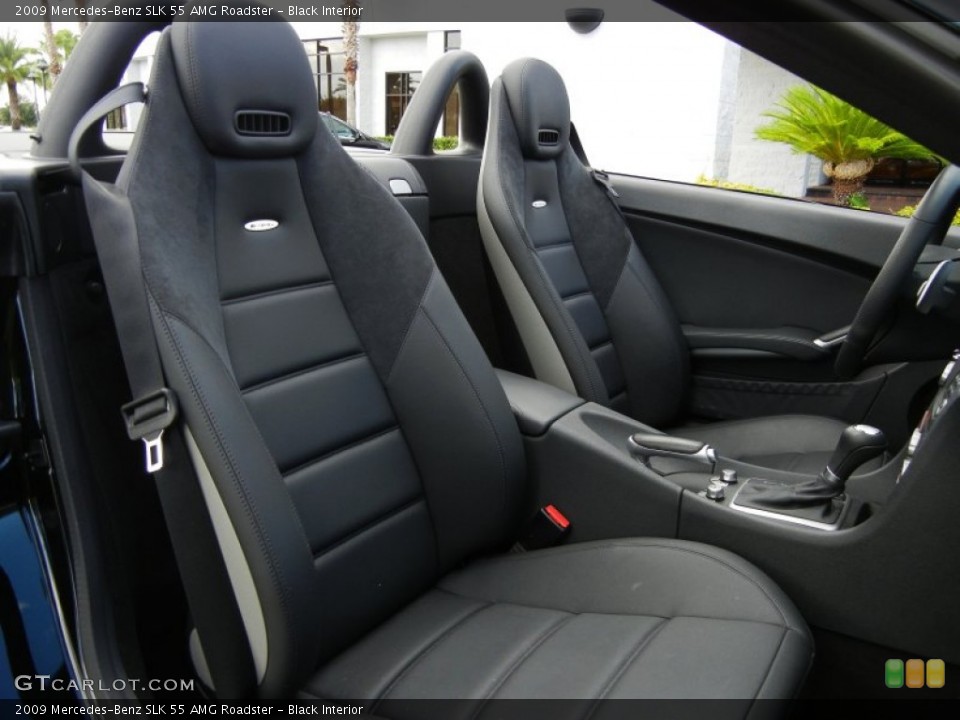 Black Interior Photo for the 2009 Mercedes-Benz SLK 55 AMG Roadster #54527867