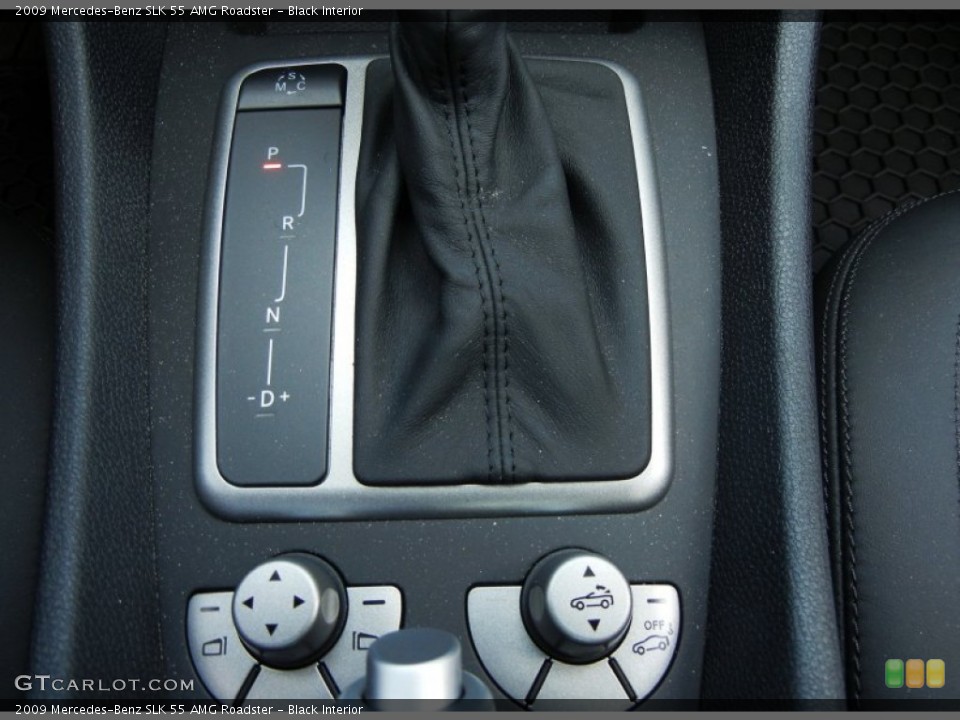 Black Interior Transmission for the 2009 Mercedes-Benz SLK 55 AMG Roadster #54527945