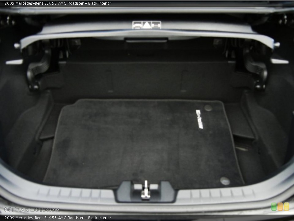 Black Interior Trunk for the 2009 Mercedes-Benz SLK 55 AMG Roadster #54527981