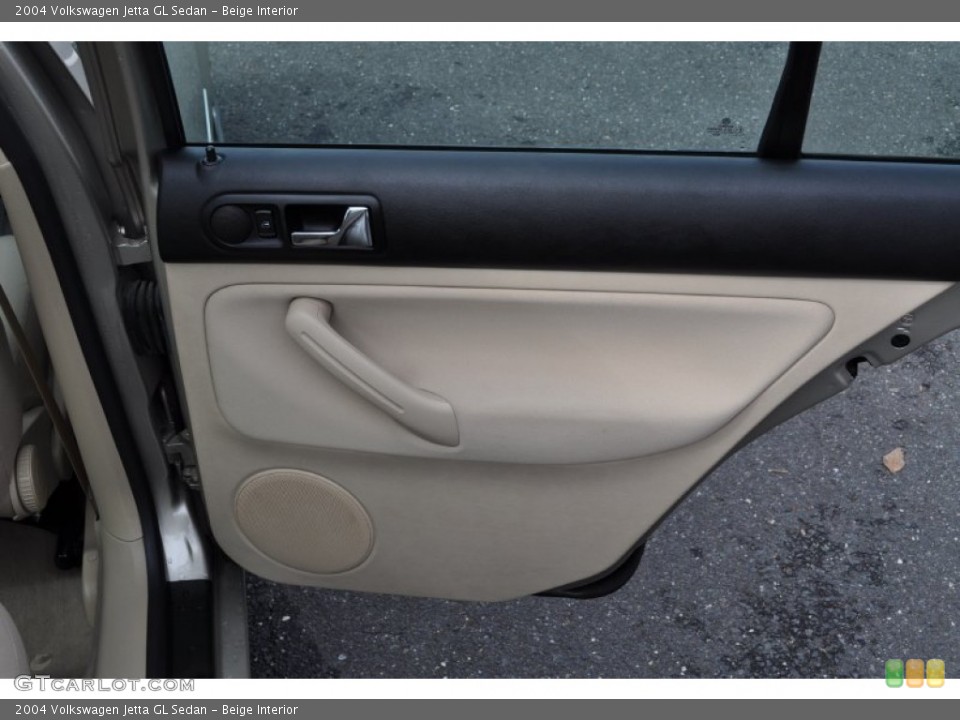 Beige Interior Door Panel for the 2004 Volkswagen Jetta GL Sedan #54528503