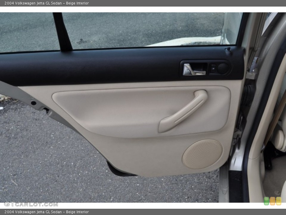 Beige Interior Door Panel for the 2004 Volkswagen Jetta GL Sedan #54528515