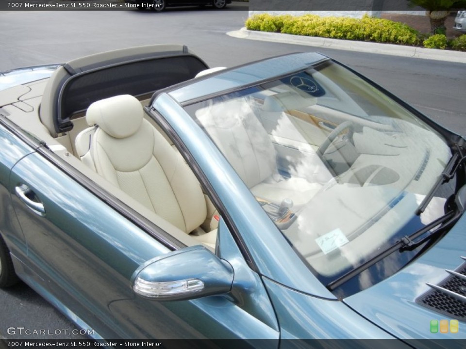 Stone Interior Photo for the 2007 Mercedes-Benz SL 550 Roadster #54528686