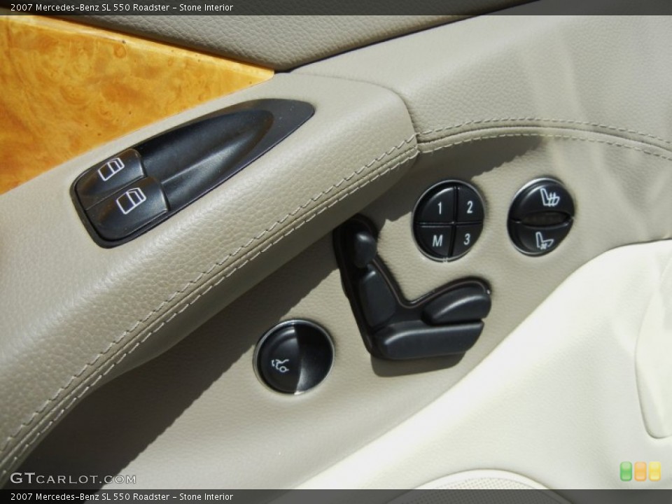 Stone Interior Controls for the 2007 Mercedes-Benz SL 550 Roadster #54528728
