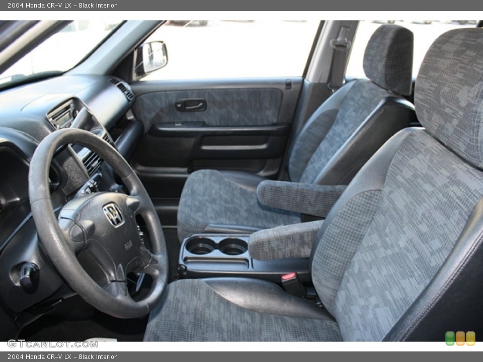 Black Interior Photo for the 2004 Honda CR-V LX #54529607