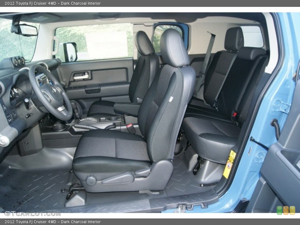 Dark Charcoal Interior Photo for the 2012 Toyota FJ Cruiser 4WD #54529835