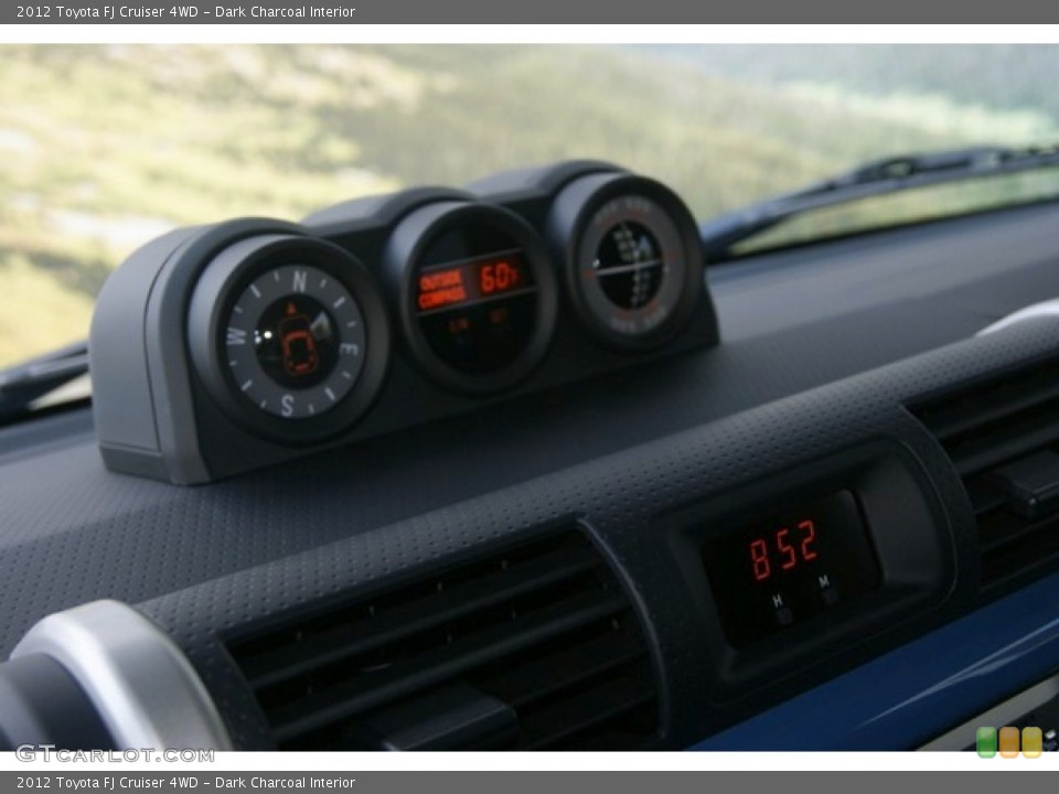 Dark Charcoal Interior Gauges for the 2012 Toyota FJ Cruiser 4WD #54529871