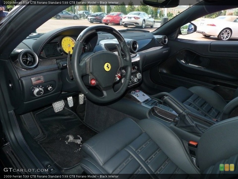 Black Interior Prime Interior for the 2009 Ferrari 599 GTB Fiorano  #54530816