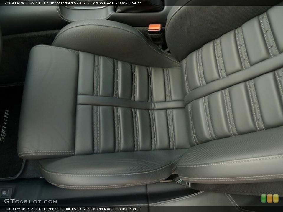 Black Interior Photo for the 2009 Ferrari 599 GTB Fiorano  #54530846