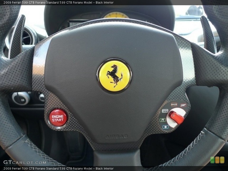 Black Interior Controls for the 2009 Ferrari 599 GTB Fiorano  #54530855