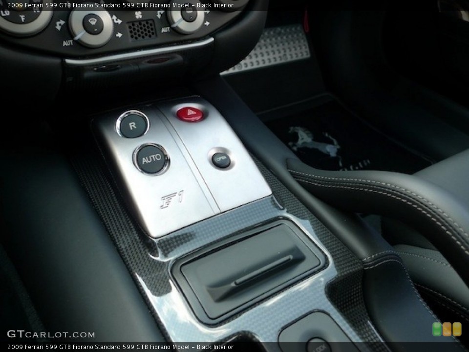 Black Interior Controls for the 2009 Ferrari 599 GTB Fiorano  #54530890