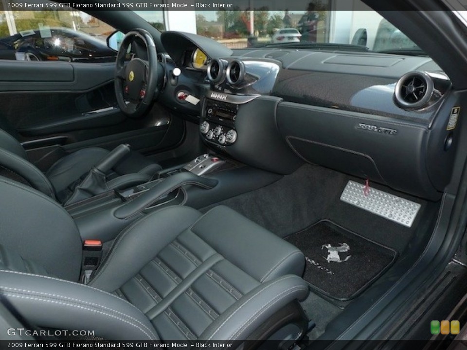 Black Interior Dashboard for the 2009 Ferrari 599 GTB Fiorano  #54530915