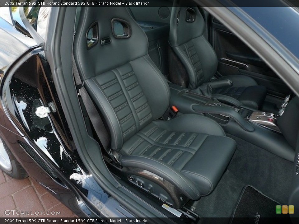 Black Interior Photo for the 2009 Ferrari 599 GTB Fiorano  #54530933