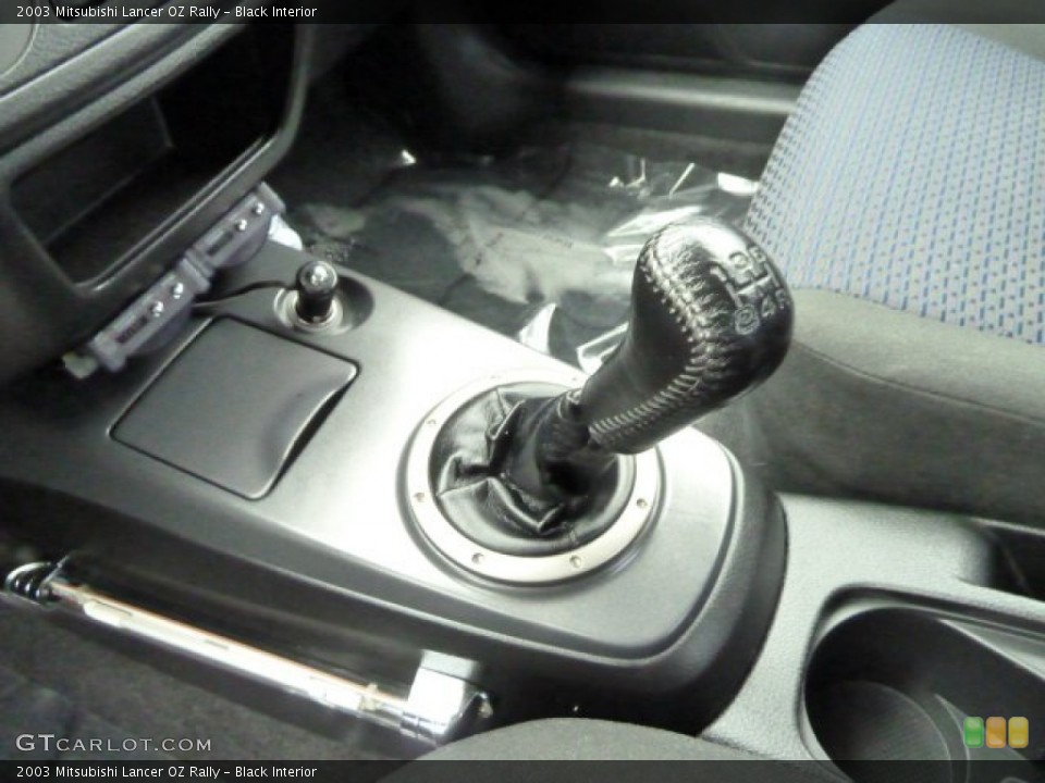 Black Interior Transmission for the 2003 Mitsubishi Lancer OZ Rally #54531551