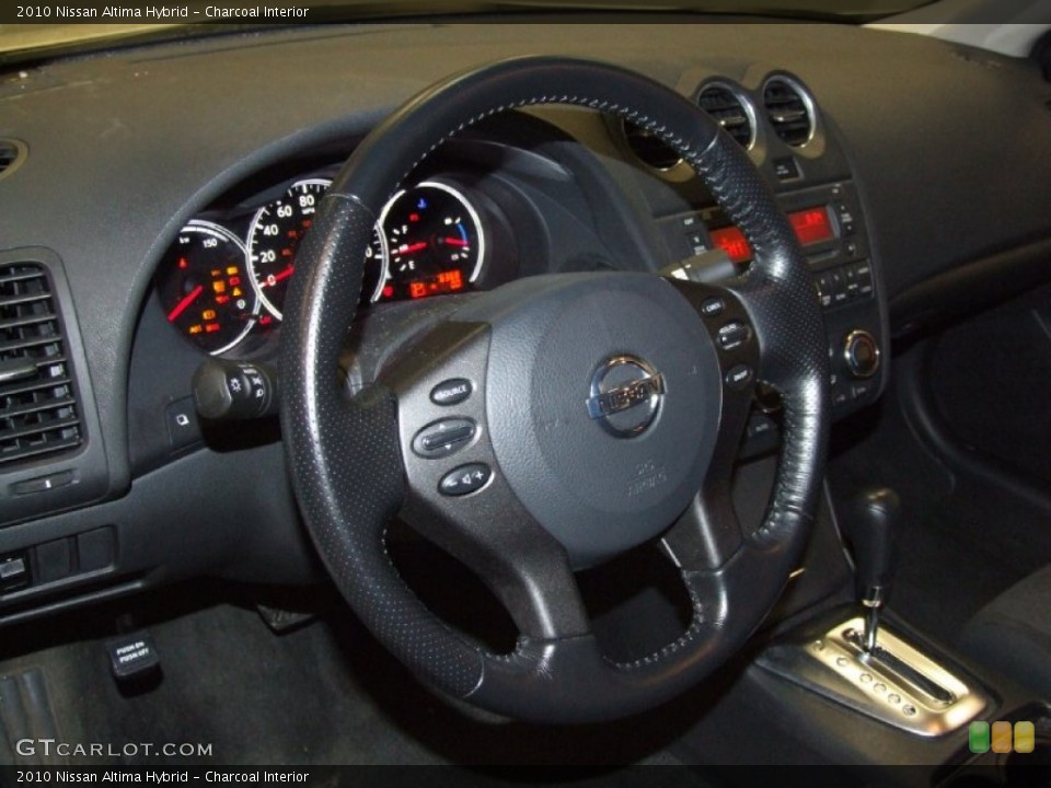 Charcoal Interior Steering Wheel for the 2010 Nissan Altima Hybrid #54532115