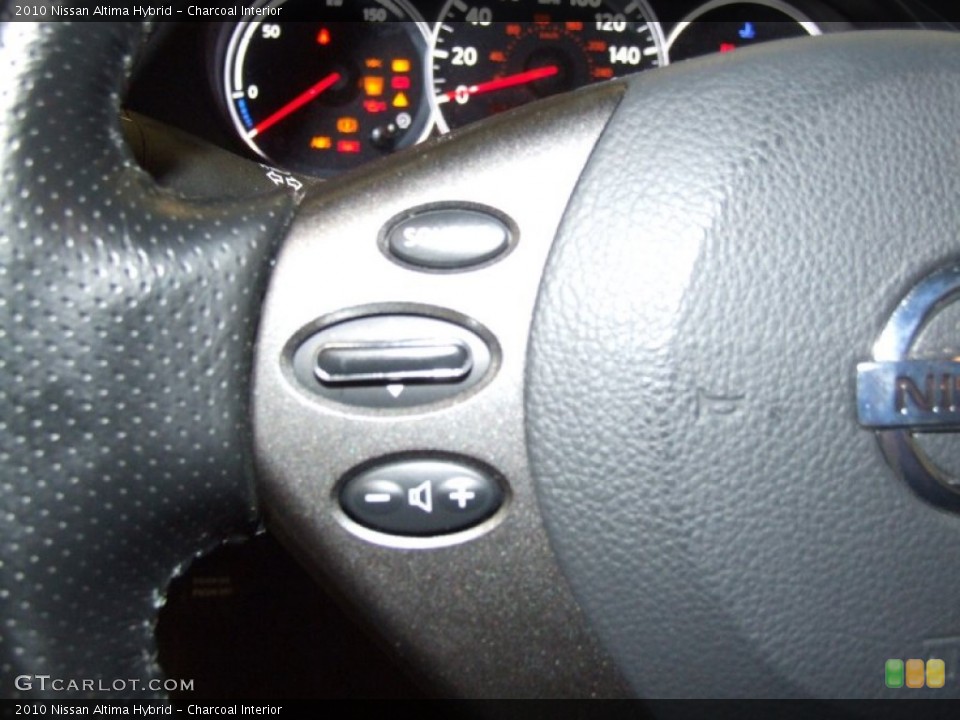 Charcoal Interior Controls for the 2010 Nissan Altima Hybrid #54532139