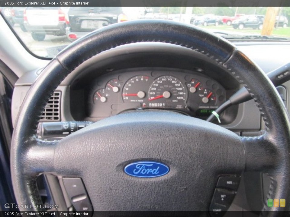 Graphite Interior Steering Wheel for the 2005 Ford Explorer XLT 4x4 #54535884
