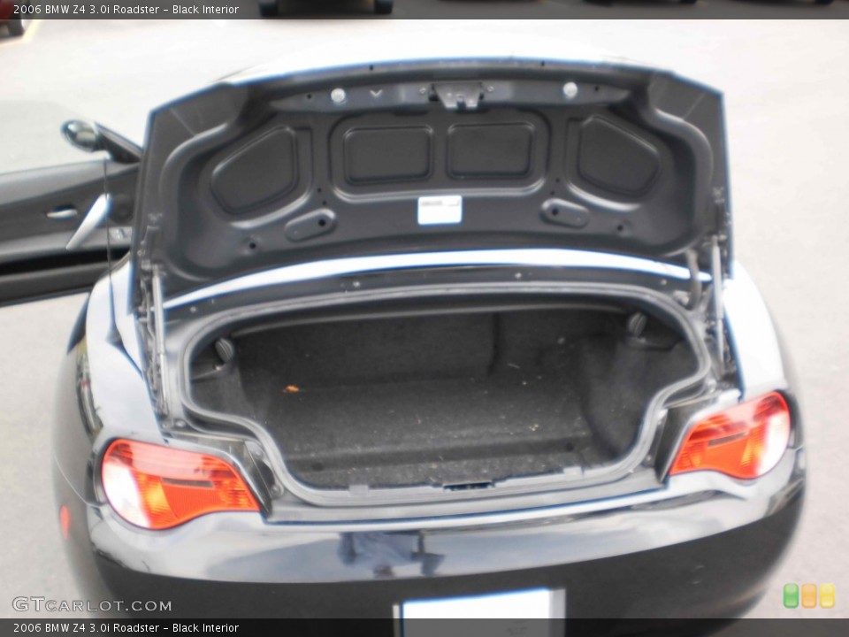 Black Interior Trunk for the 2006 BMW Z4 3.0i Roadster #54537451