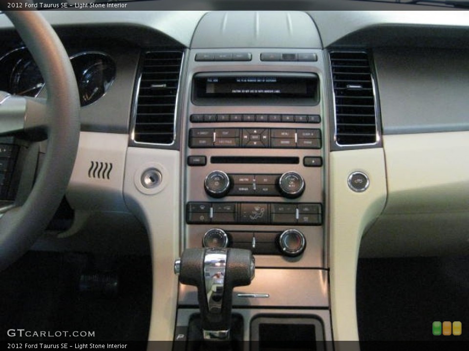 Light Stone Interior Controls for the 2012 Ford Taurus SE #54537676