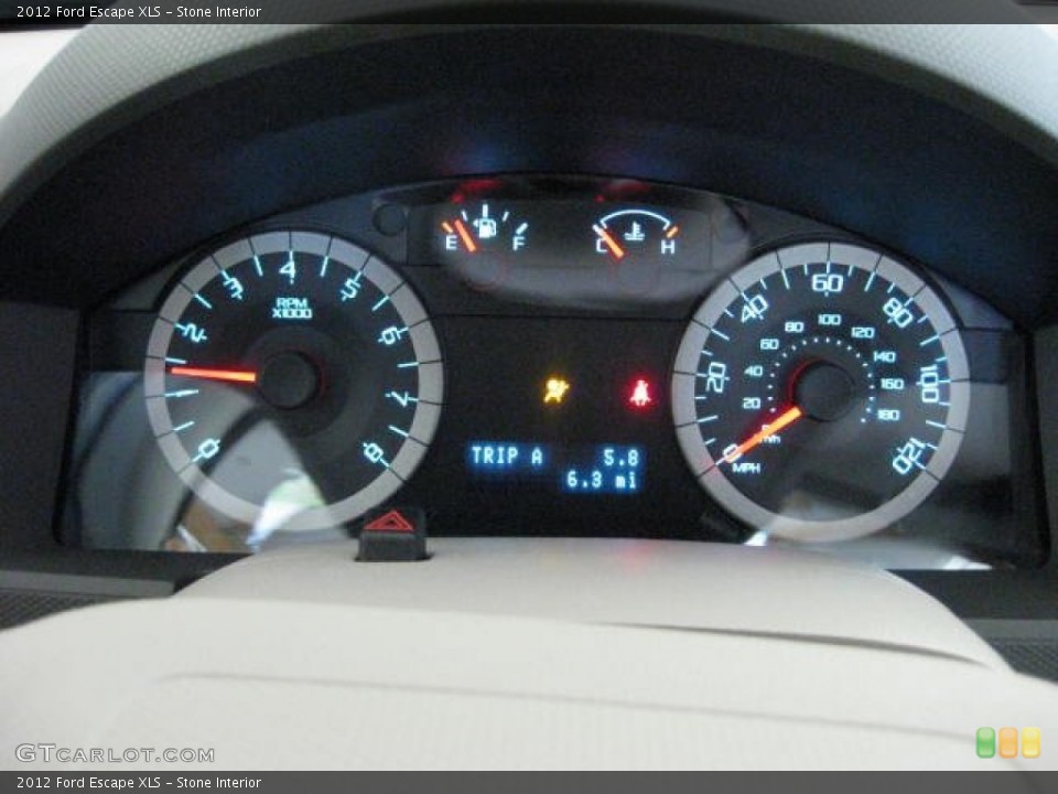 Stone Interior Gauges for the 2012 Ford Escape XLS #54537982