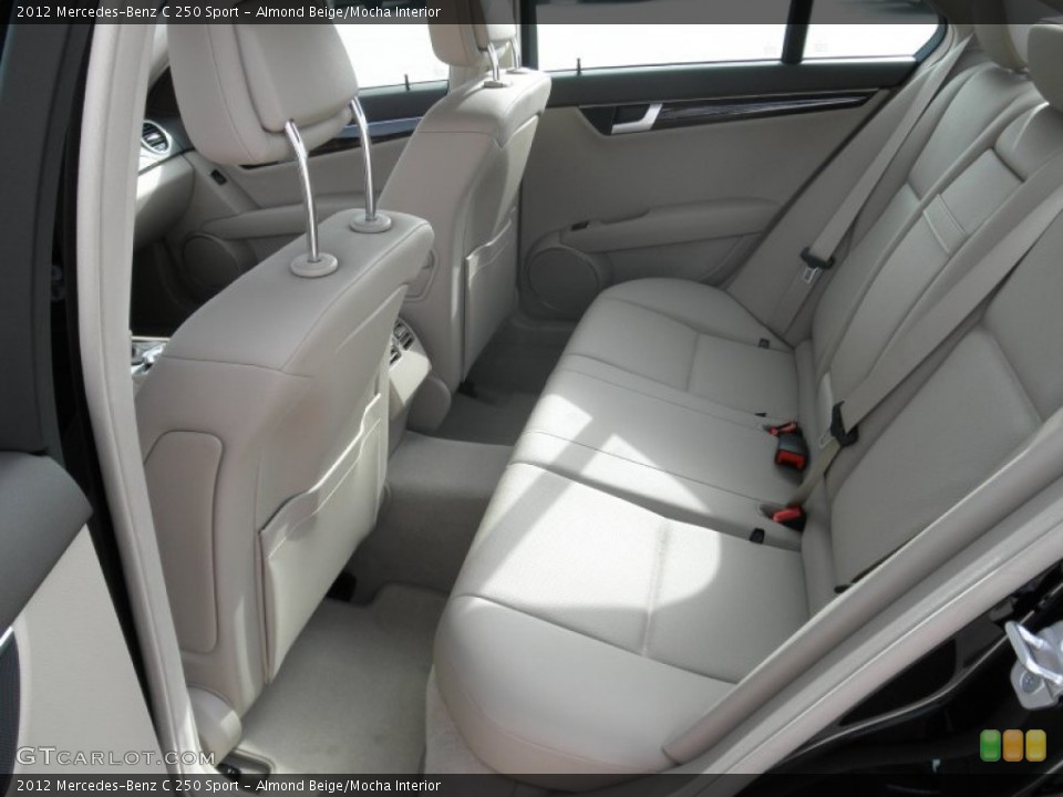 Almond Beige/Mocha Interior Photo for the 2012 Mercedes-Benz C 250 Sport #54538210