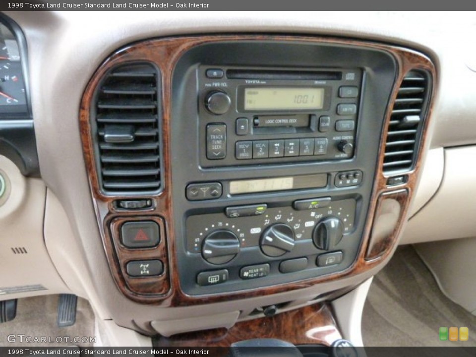 Oak Interior Controls for the 1998 Toyota Land Cruiser  #54539157
