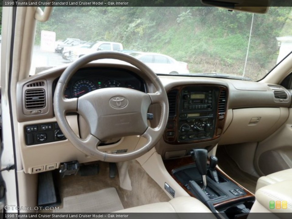 Oak Interior Dashboard for the 1998 Toyota Land Cruiser  #54539232