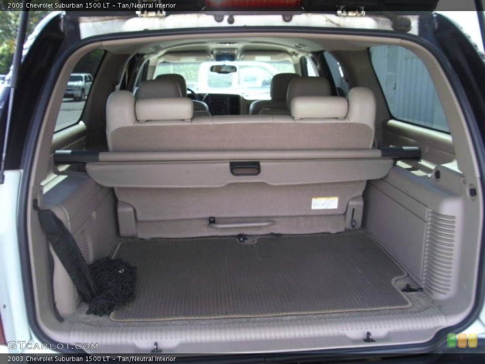 Tan/Neutral Interior Trunk for the 2003 Chevrolet Suburban 1500 LT #54539847
