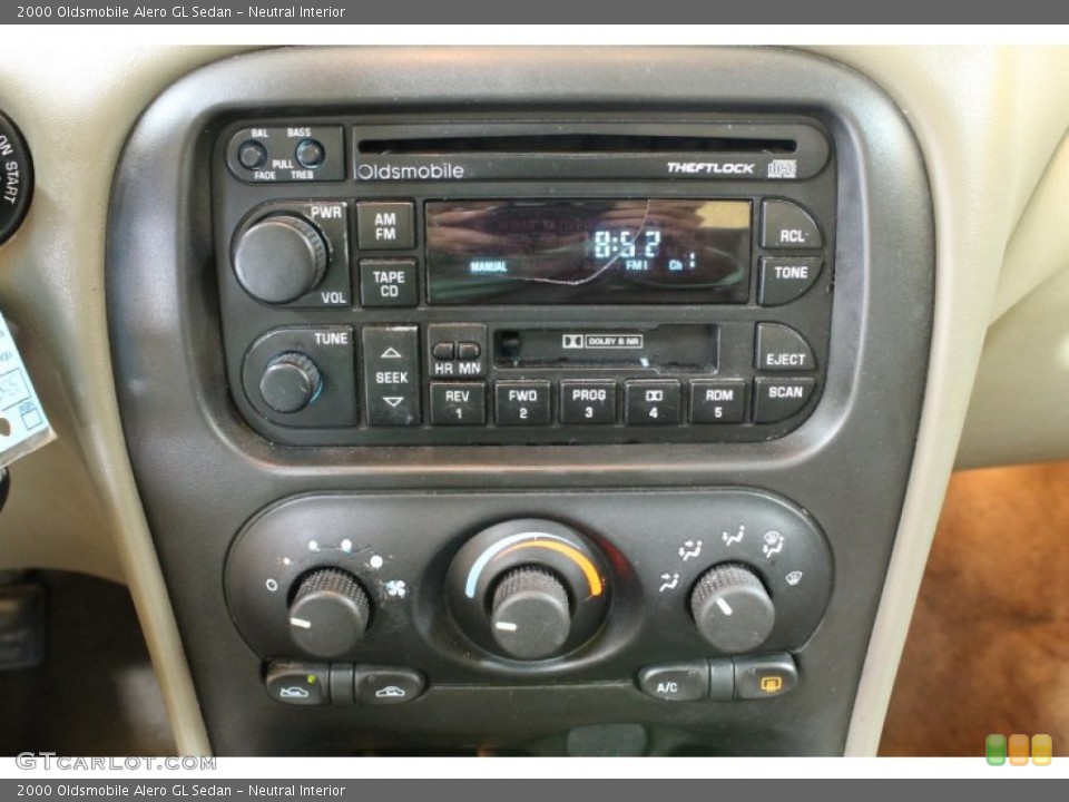 Neutral Interior Audio System for the 2000 Oldsmobile Alero GL Sedan #54541498
