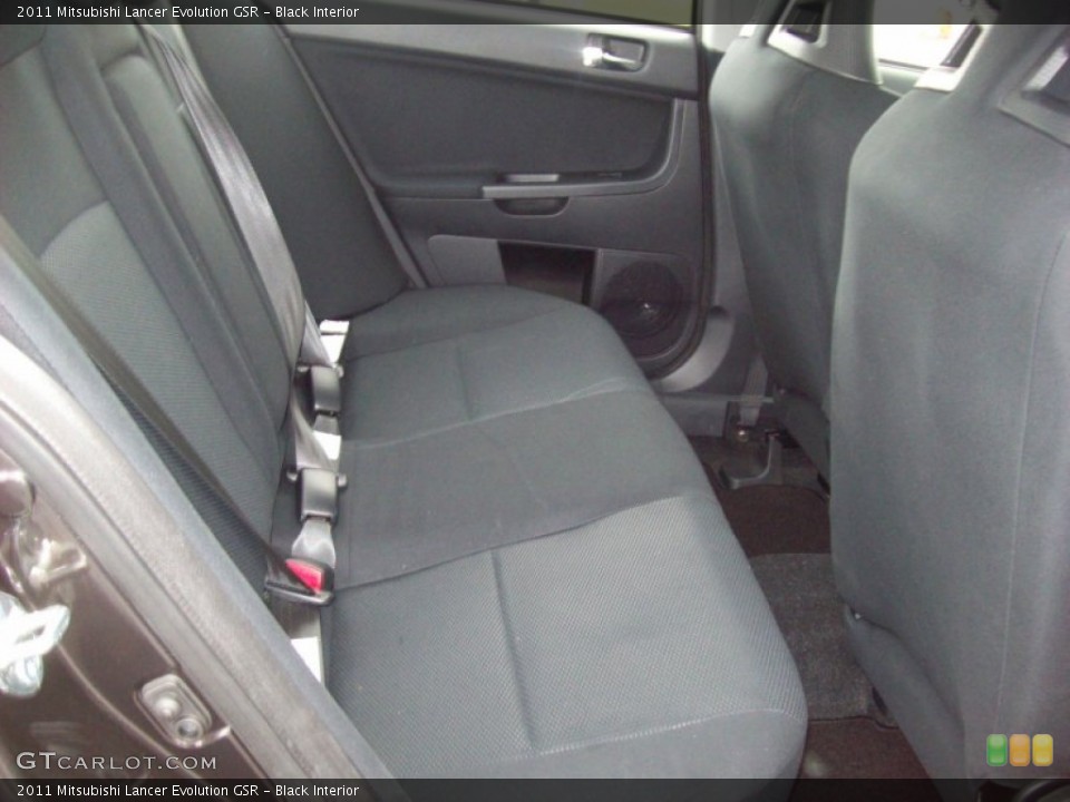 Black Interior Photo for the 2011 Mitsubishi Lancer Evolution GSR #54543765
