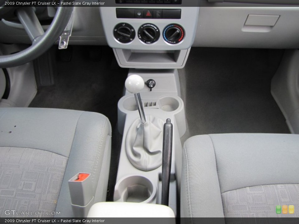 Pastel Slate Gray Interior Transmission for the 2009 Chrysler PT Cruiser LX #54545113