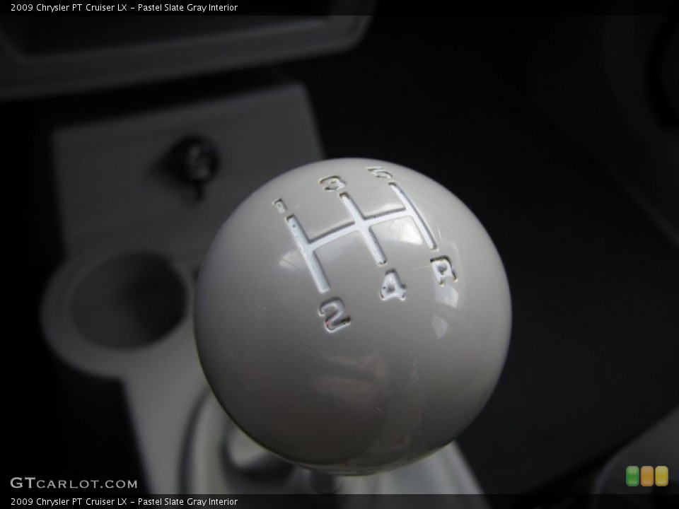 Pastel Slate Gray Interior Transmission for the 2009 Chrysler PT Cruiser LX #54545157