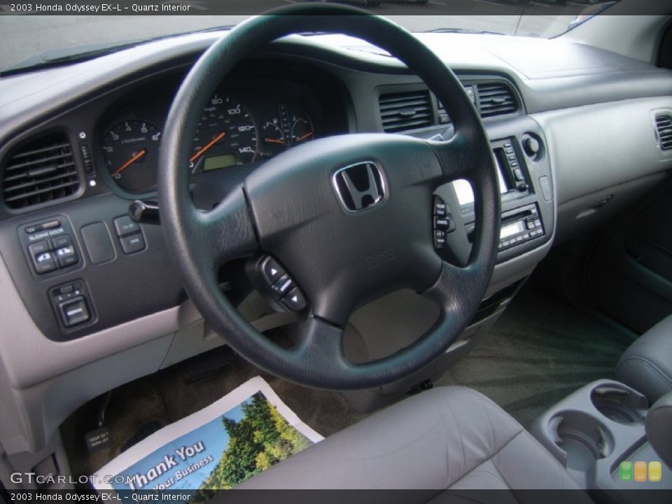 Quartz Interior Steering Wheel for the 2003 Honda Odyssey EX-L #54545739