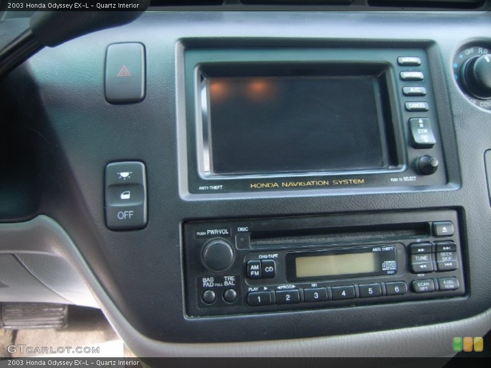Quartz Interior Controls for the 2003 Honda Odyssey EX-L #54545757