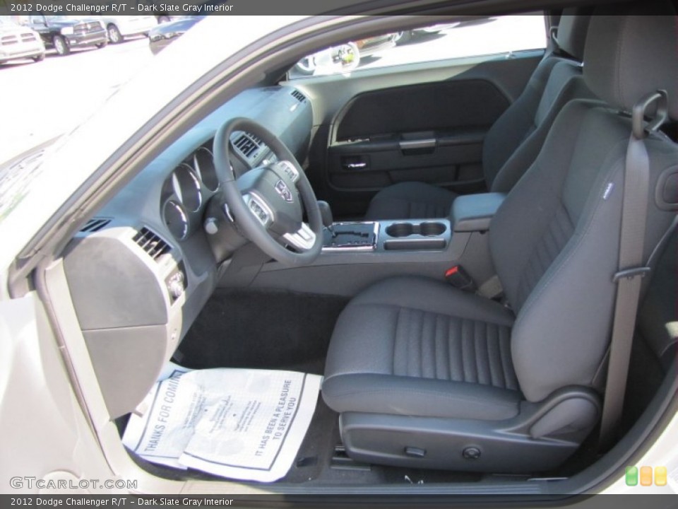 Dark Slate Gray Interior Photo for the 2012 Dodge Challenger R/T #54546450