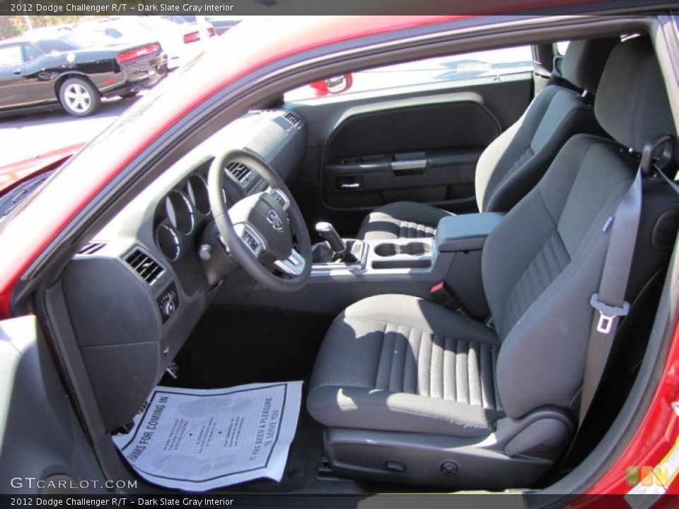 Dark Slate Gray Interior Photo for the 2012 Dodge Challenger R/T #54547115