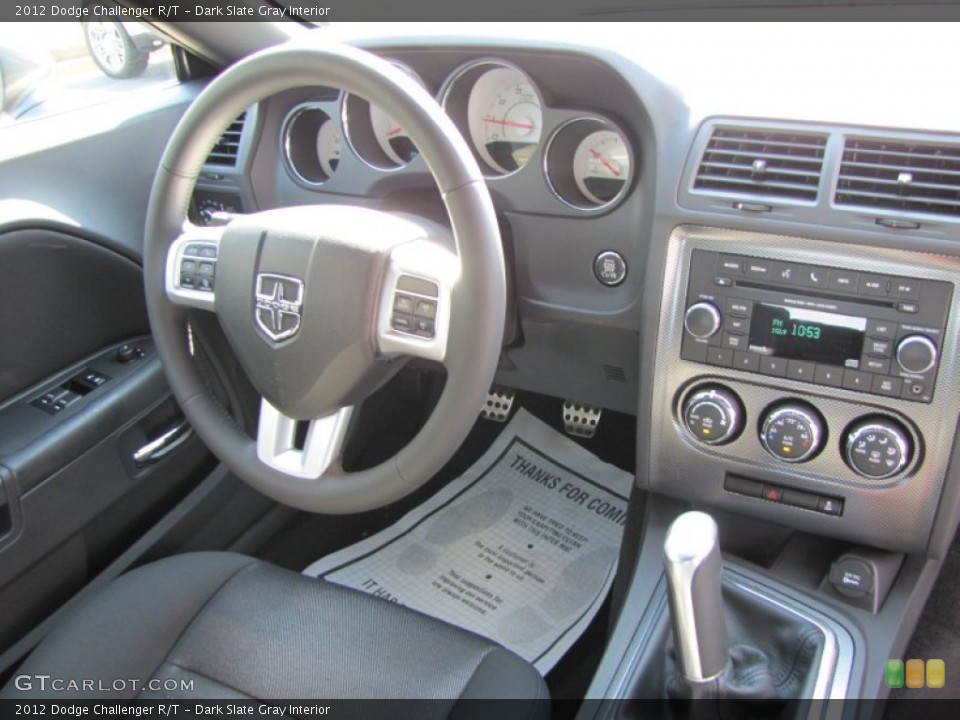 Dark Slate Gray Interior Dashboard for the 2012 Dodge Challenger R/T #54547857