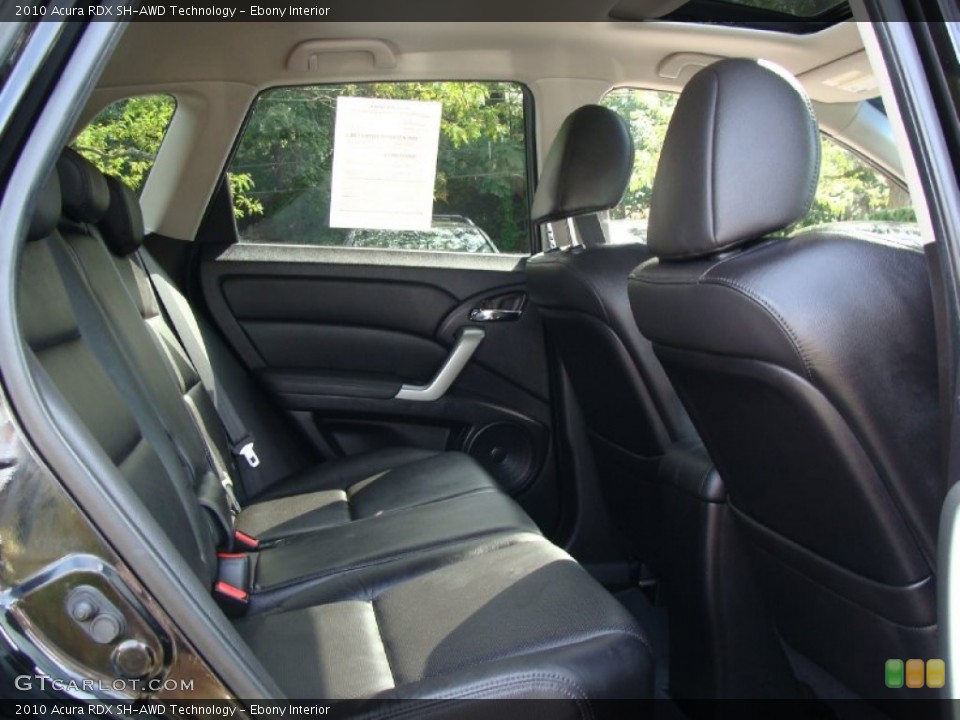 Ebony Interior Photo for the 2010 Acura RDX SH-AWD Technology #54548178