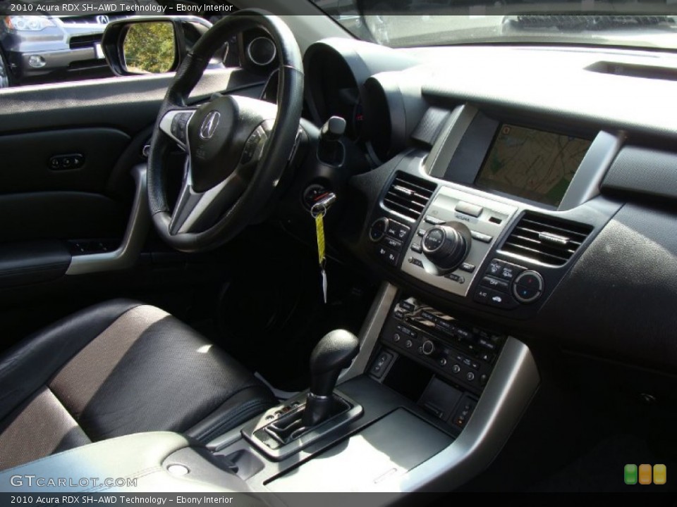 Ebony Interior Dashboard for the 2010 Acura RDX SH-AWD Technology #54548199