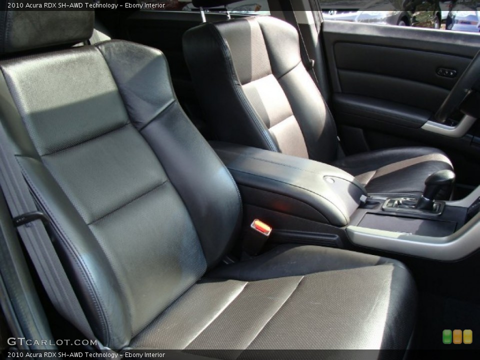 Ebony Interior Photo for the 2010 Acura RDX SH-AWD Technology #54548208