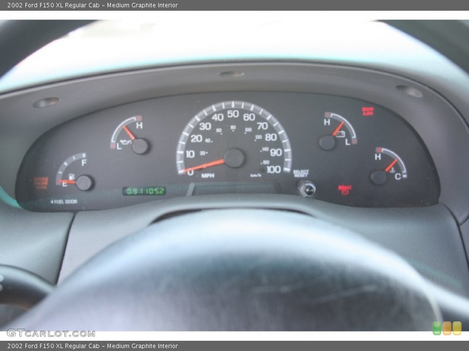 Medium Graphite Interior Gauges for the 2002 Ford F150 XL Regular Cab #54548430