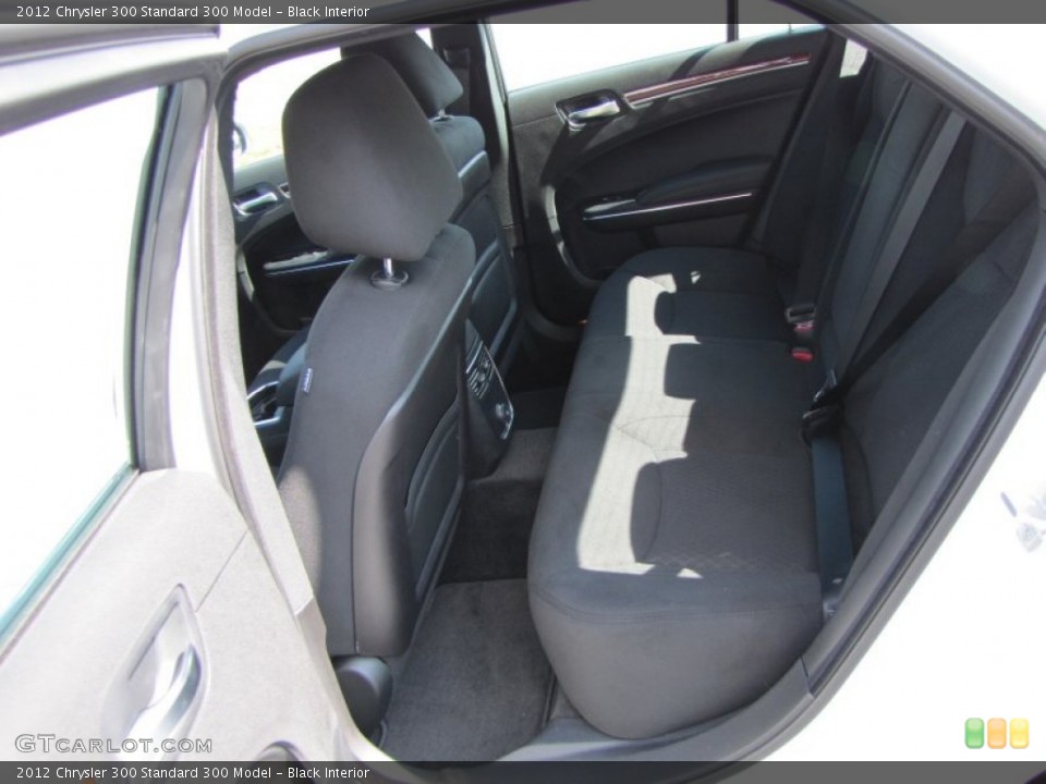 Black Interior Photo for the 2012 Chrysler 300  #54548733
