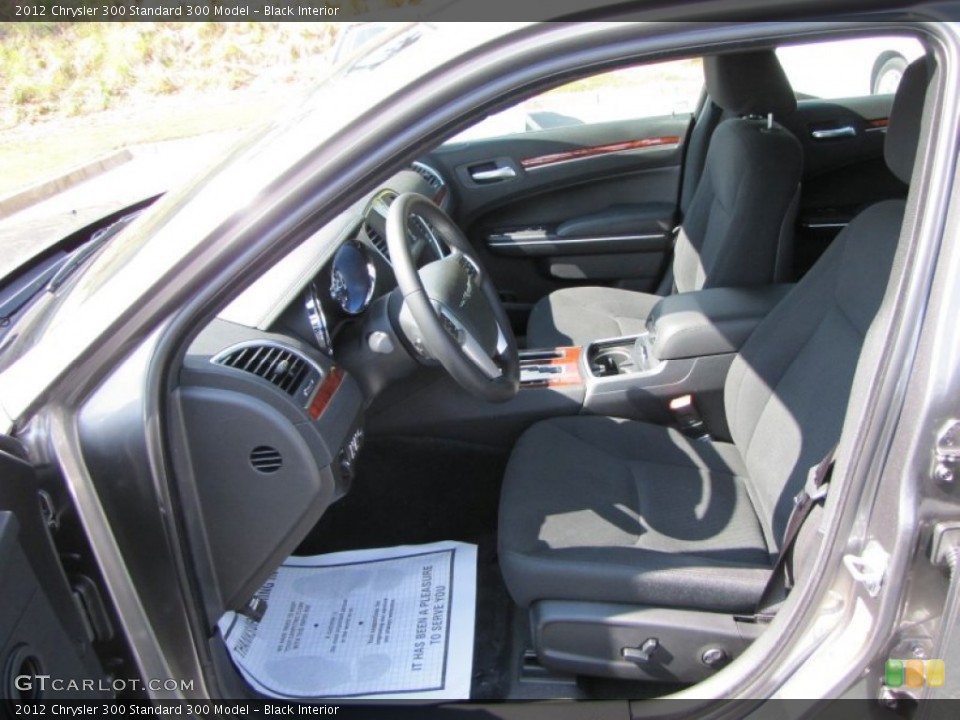 Black Interior Photo for the 2012 Chrysler 300  #54548832