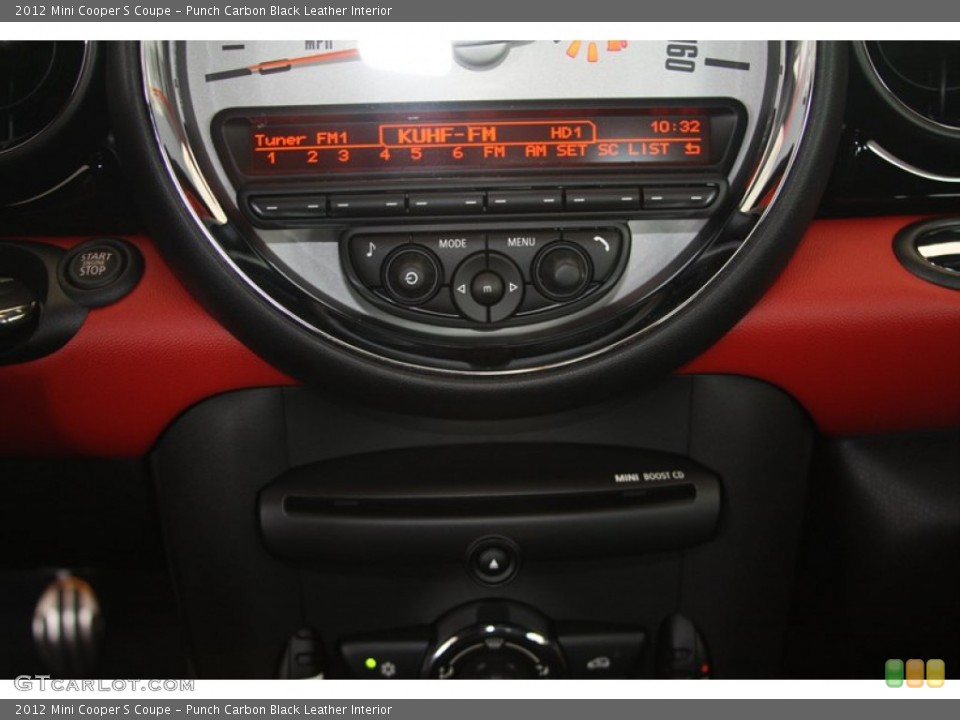 Punch Carbon Black Leather Interior Controls for the 2012 Mini Cooper S Coupe #54548889