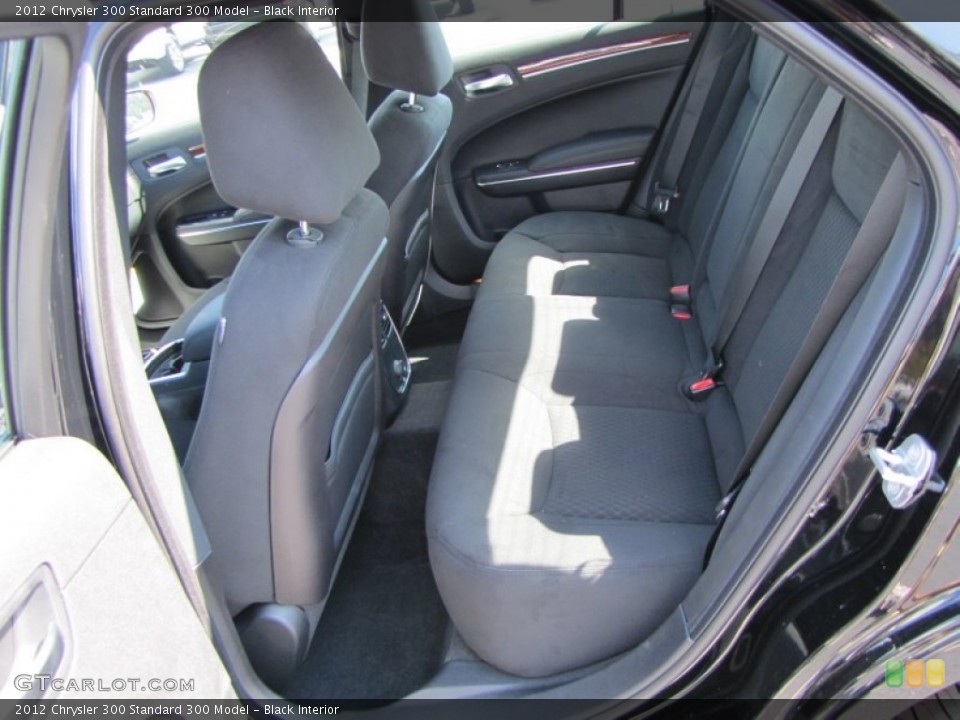 Black Interior Photo for the 2012 Chrysler 300  #54548952