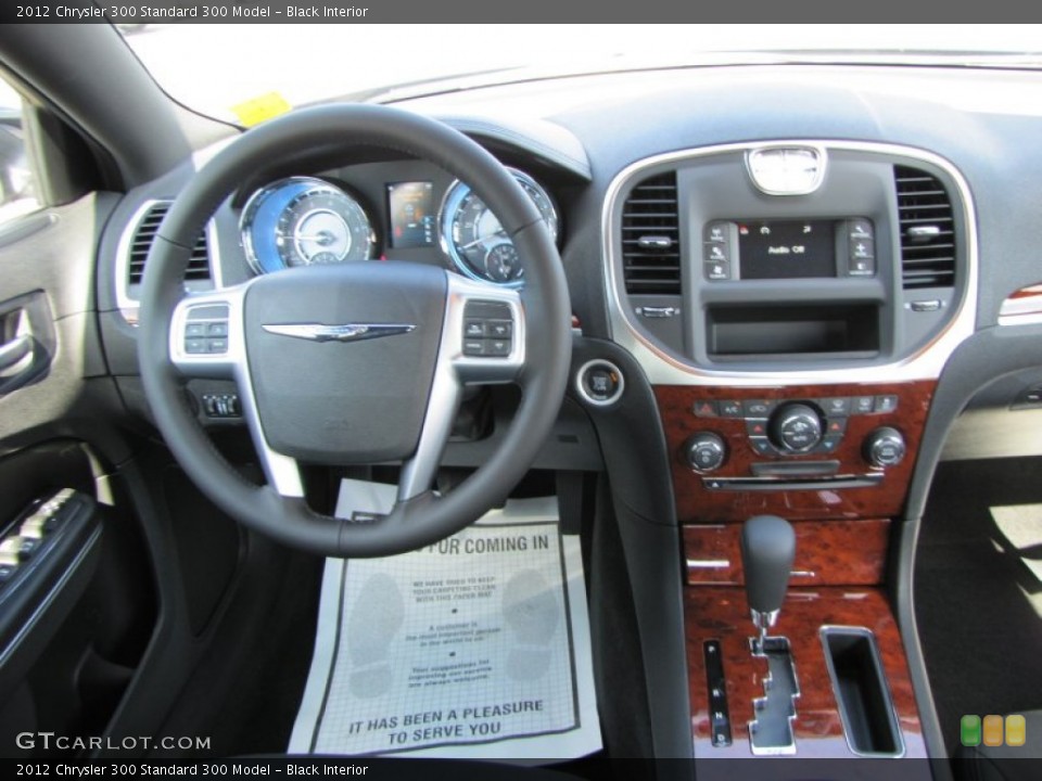 Black Interior Dashboard for the 2012 Chrysler 300  #54548970