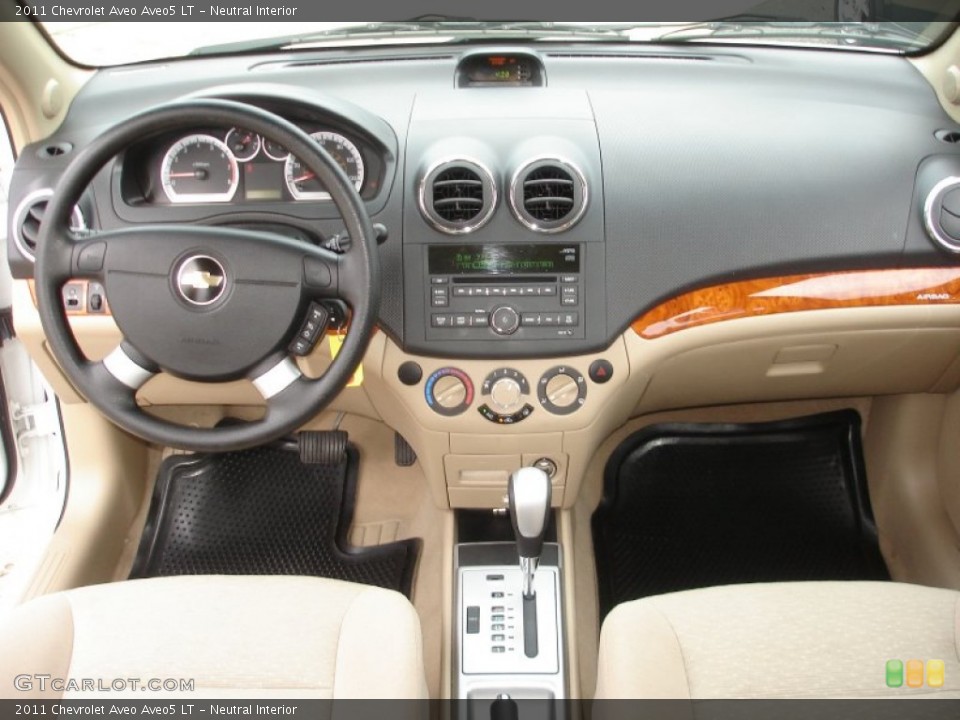Neutral Interior Dashboard for the 2011 Chevrolet Aveo Aveo5 LT #54551160
