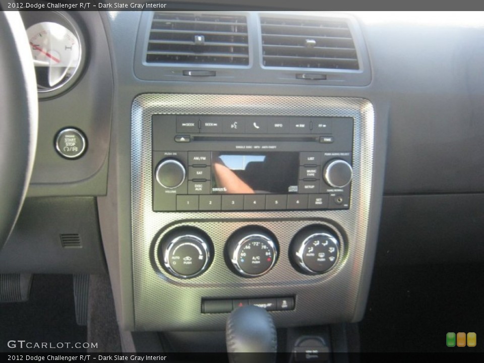 Dark Slate Gray Interior Audio System for the 2012 Dodge Challenger R/T #54552438