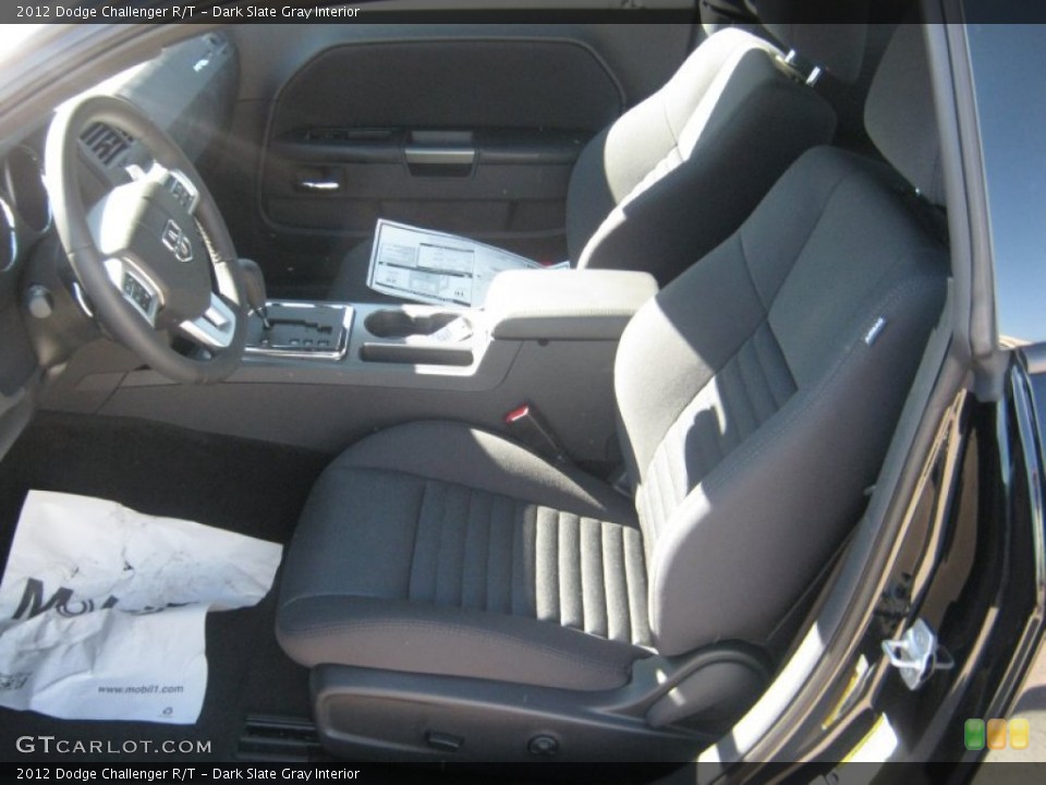 Dark Slate Gray Interior Photo for the 2012 Dodge Challenger R/T #54552458