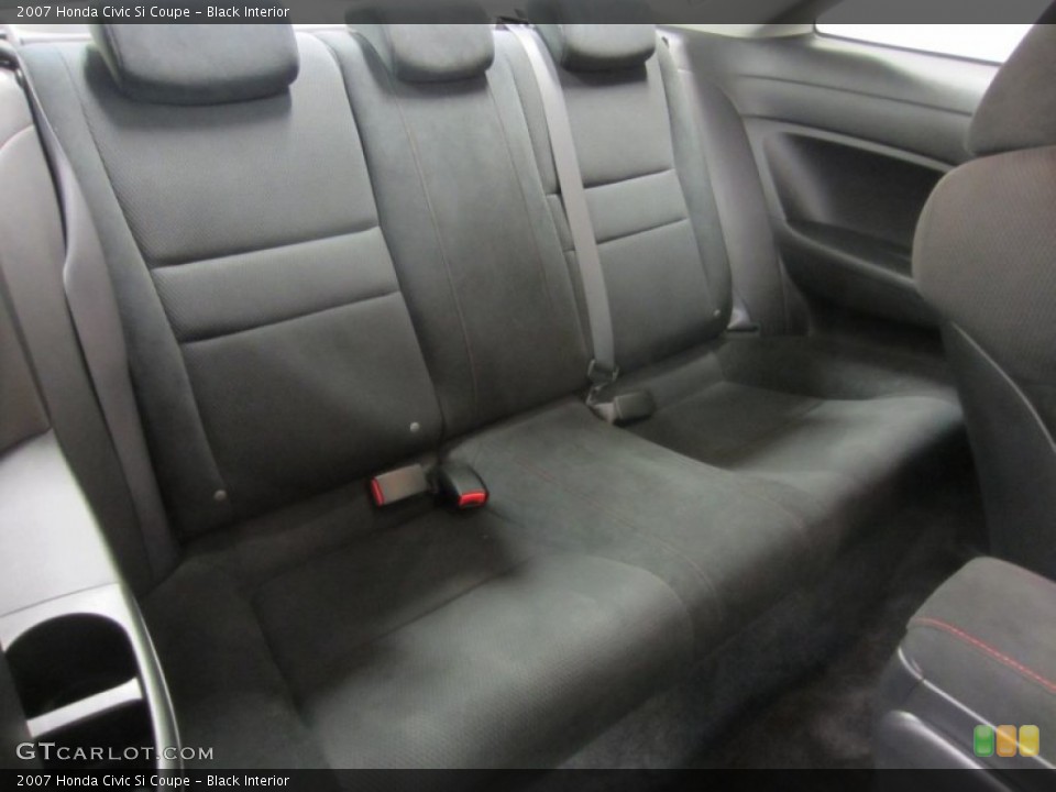 Black Interior Photo for the 2007 Honda Civic Si Coupe #54554418